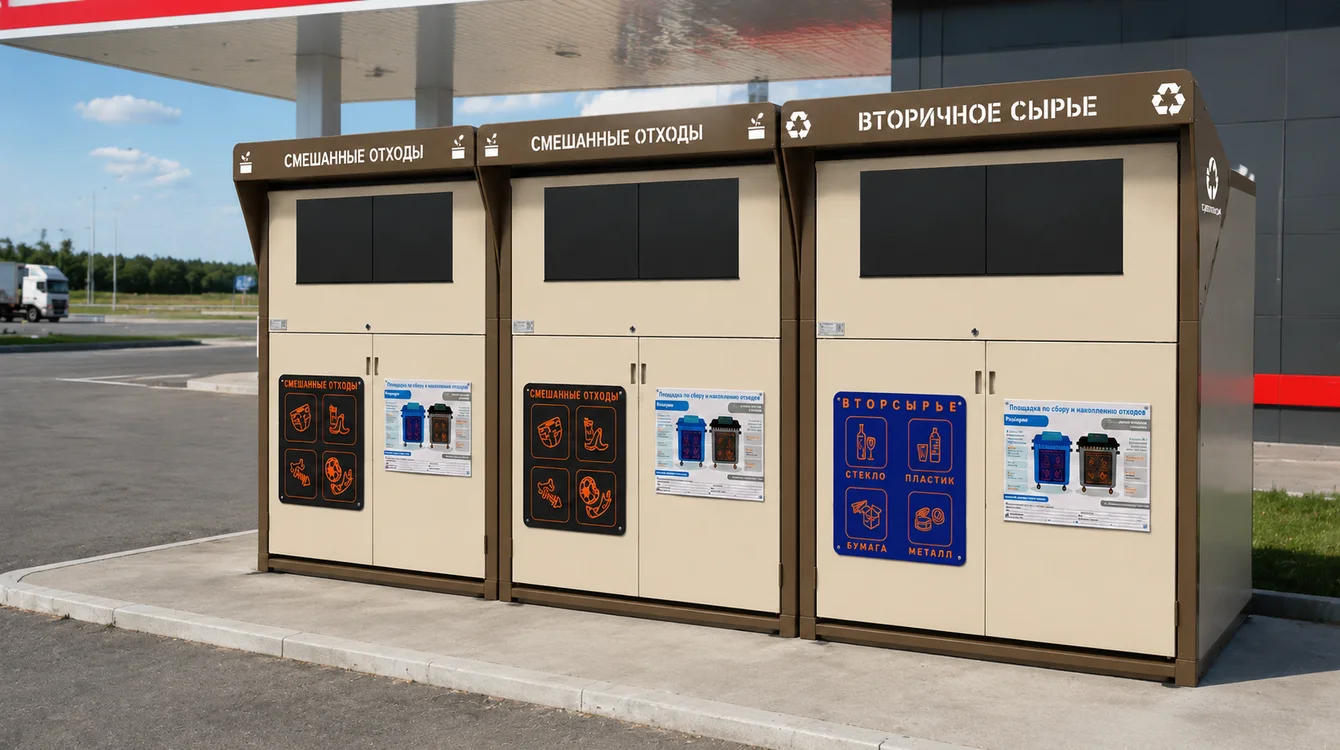 Проверка контейнерной площадки без доработок